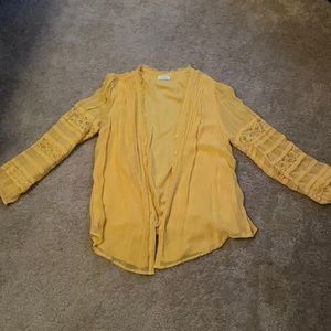 Yellow blouse